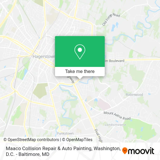 Maaco Collision Repair & Auto Painting map