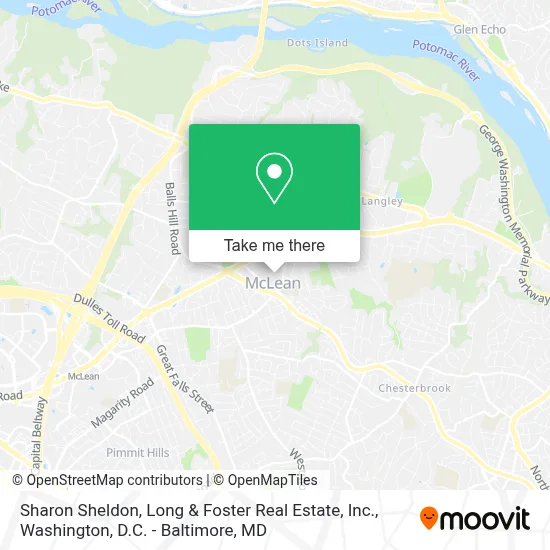 Sharon Sheldon, Long & Foster Real Estate, Inc. map