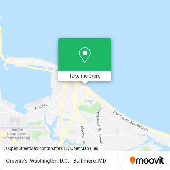 Greenie's map