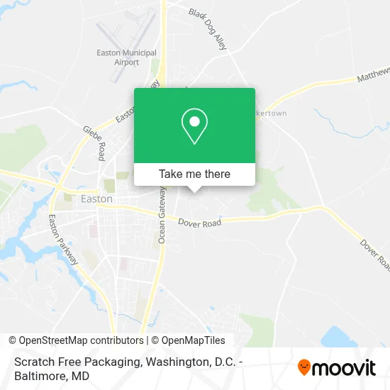 Scratch Free Packaging map