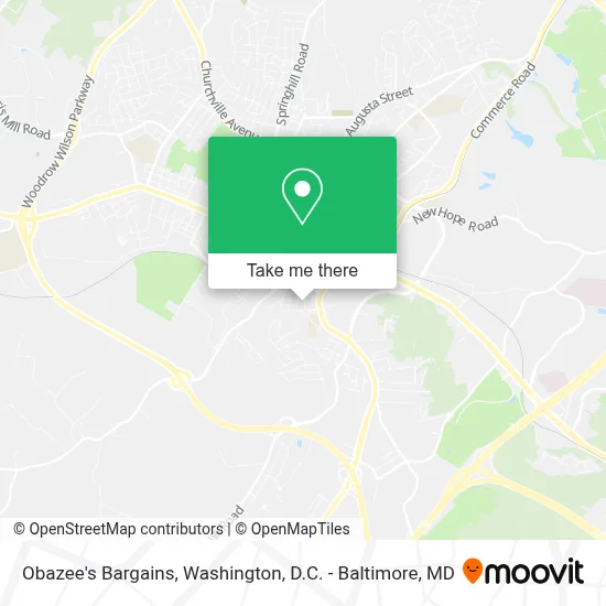 Obazee's Bargains map