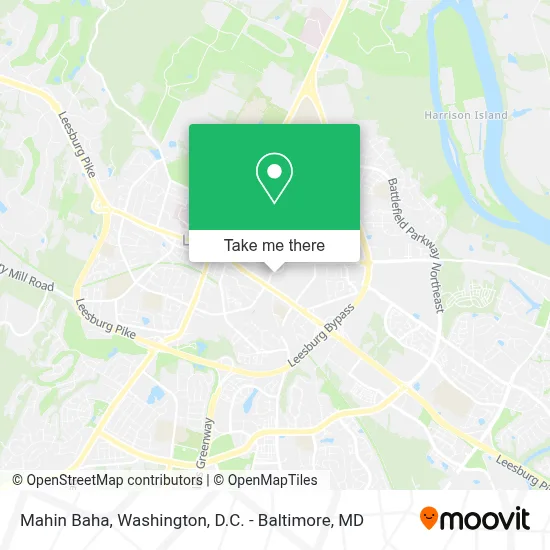 Mahin Baha map