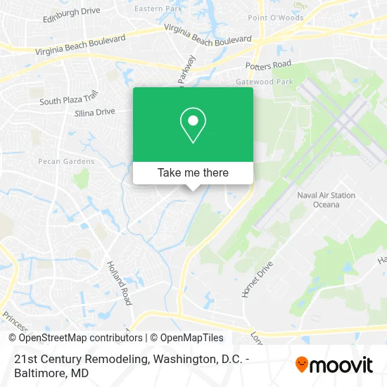 21st Century Remodeling map