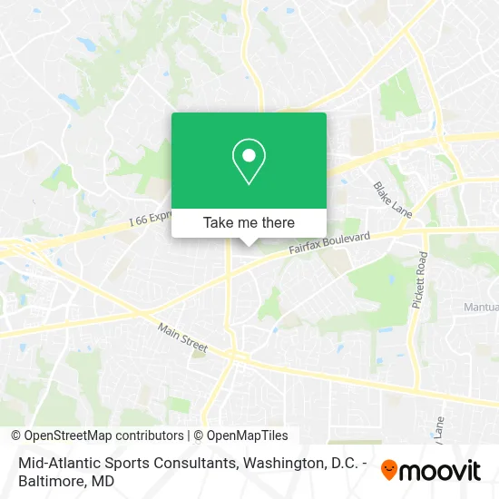 Mid-Atlantic Sports Consultants map