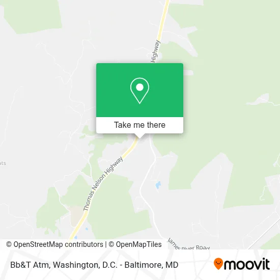 Bb&T Atm map