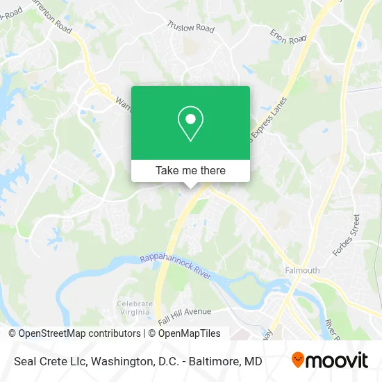 Seal Crete Llc map