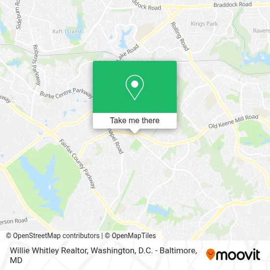 Willie Whitley Realtor map