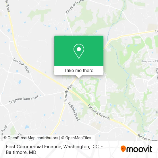 First Commercial Finance map