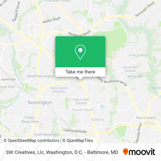 SW Creatives, Llc map