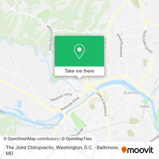 The Joint Chiropractic map
