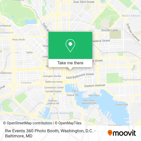 Rw Events 360 Photo Booth map