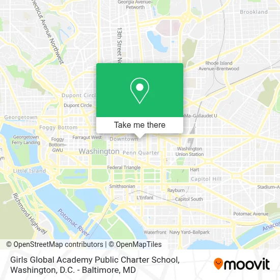 Girls Global Academy Public Charter School map