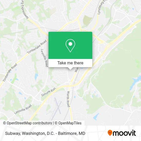 Subway map