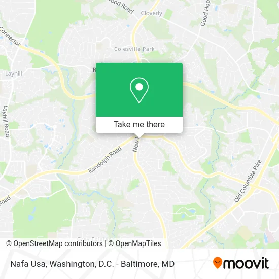 Nafa Usa map