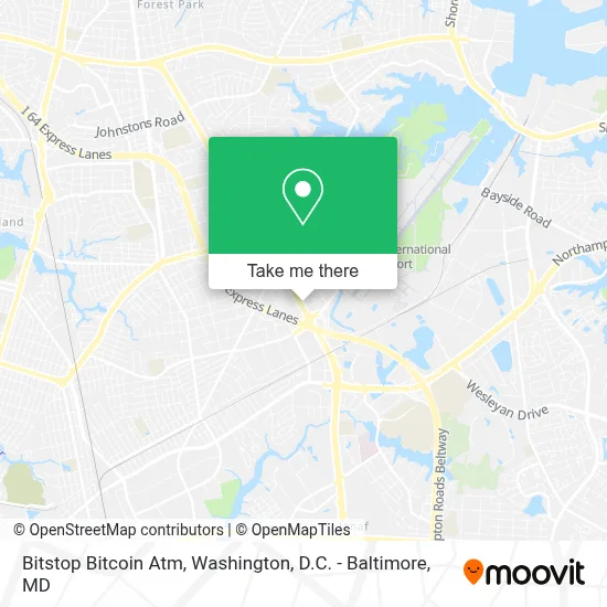 Bitstop Bitcoin Atm map