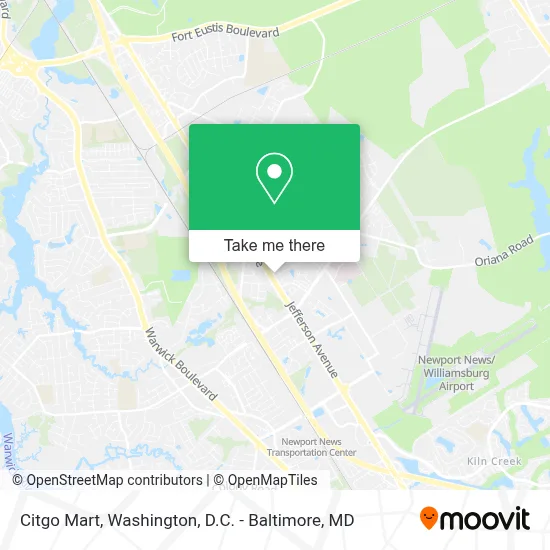 Citgo Mart map