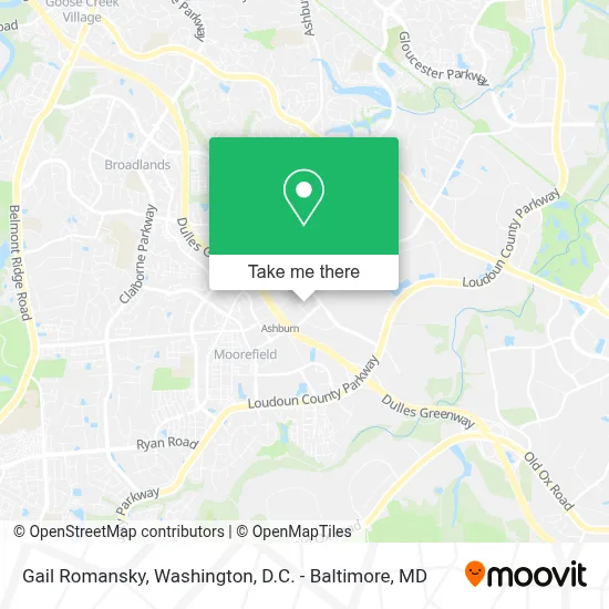 Gail Romansky map