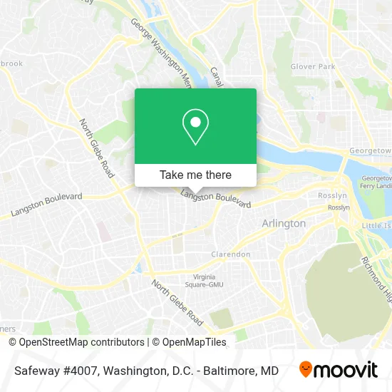 Safeway #4007 map