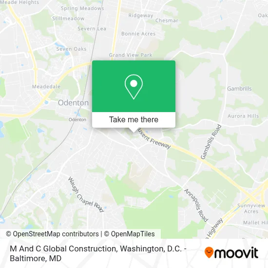 M And C Global Construction map