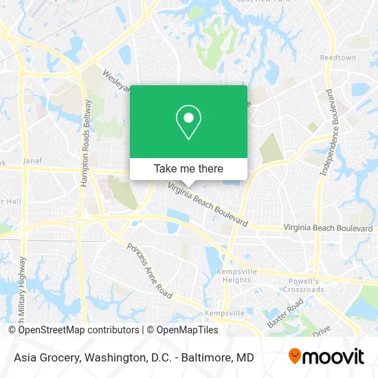 Asia Grocery map