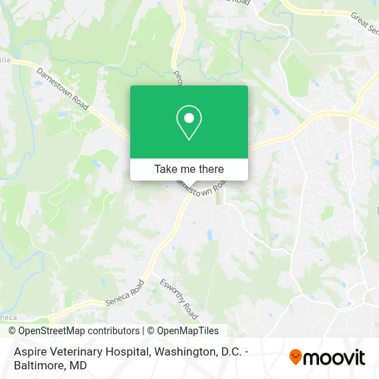 Aspire Veterinary Hospital map
