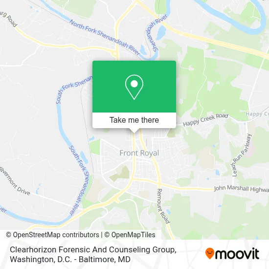 Clearhorizon Forensic And Counseling Group map