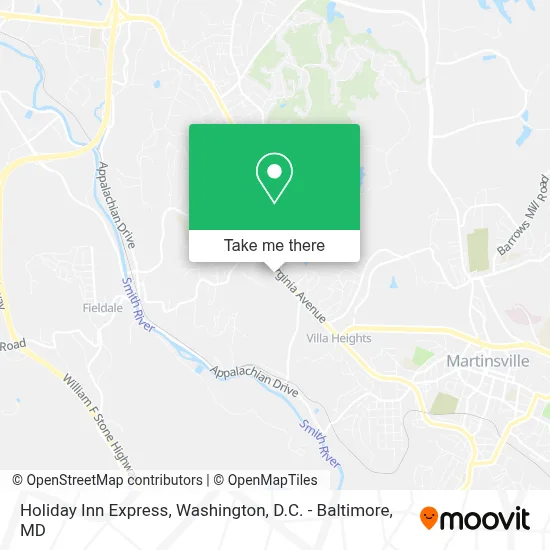 Holiday Inn Express map