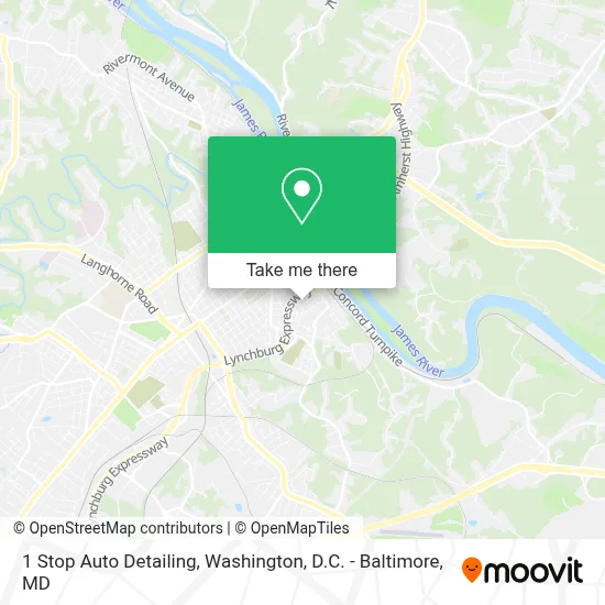 1 Stop Auto Detailing map