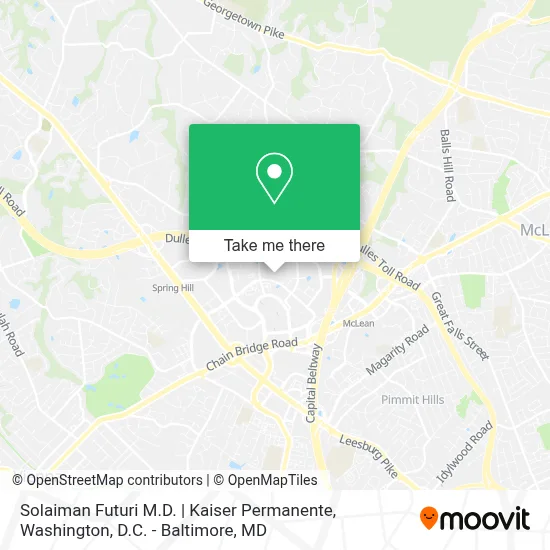 Solaiman Futuri M.D. | Kaiser Permanente map