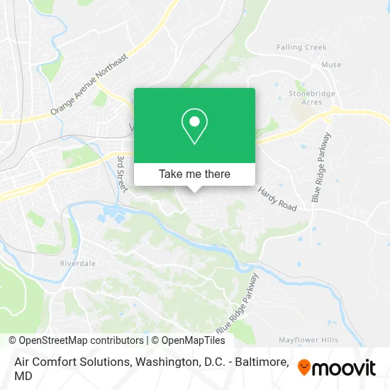 Air Comfort Solutions map