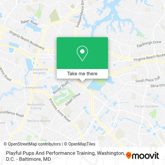 Playful Pups And Performance Training map