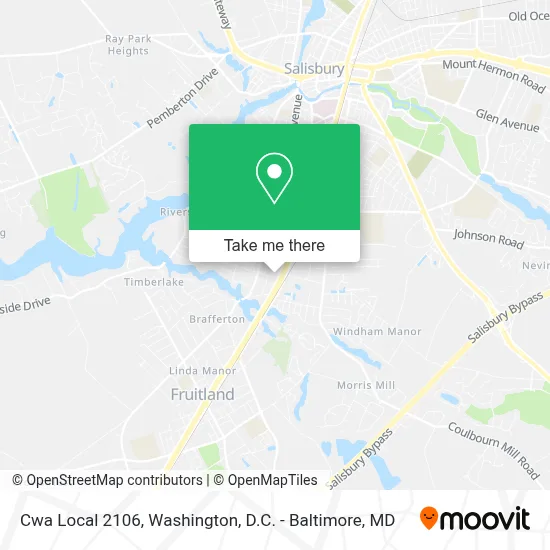Cwa Local 2106 map