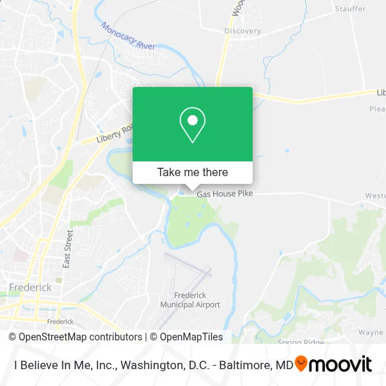 I Believe In Me, Inc. map