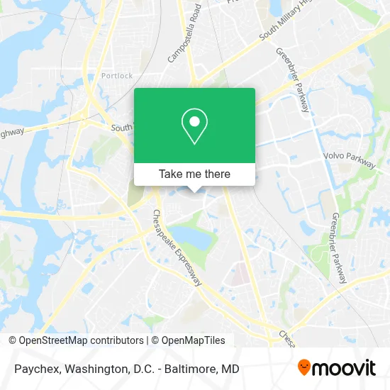 Paychex map