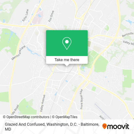 Glazed And Confused map