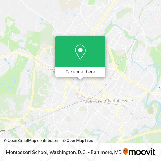 Montessori School map
