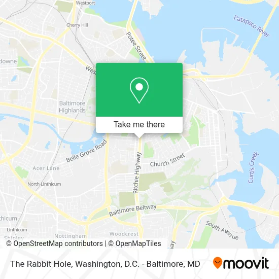 The Rabbit Hole map