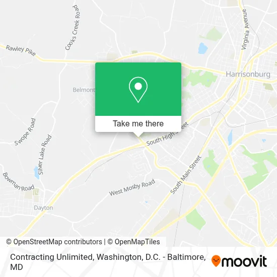 Contracting Unlimited map