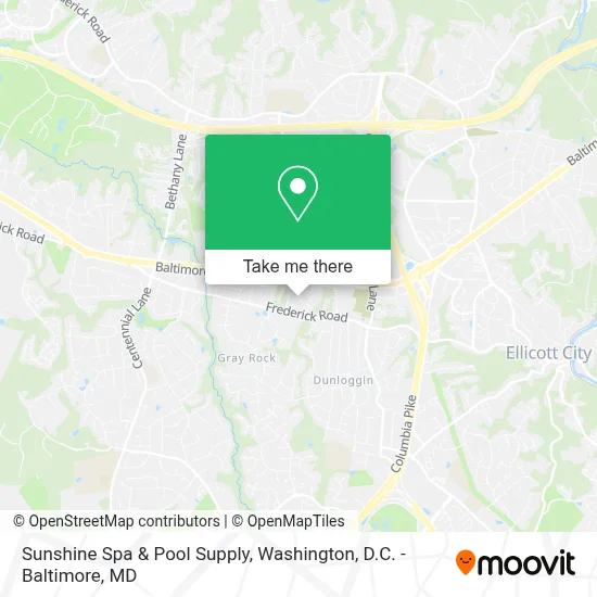 Sunshine Spa & Pool Supply map