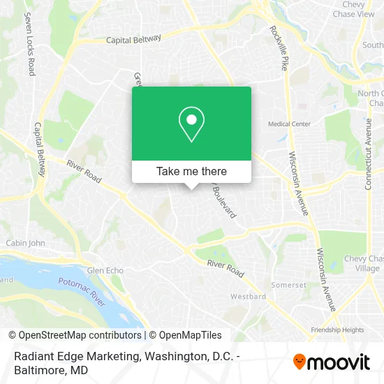 Radiant Edge Marketing map