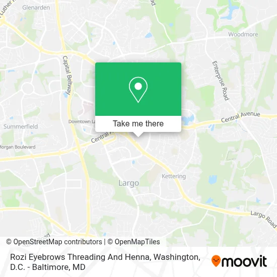 Rozi Eyebrows Threading And Henna map