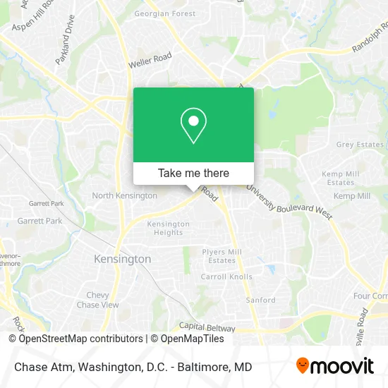 Chase Atm map