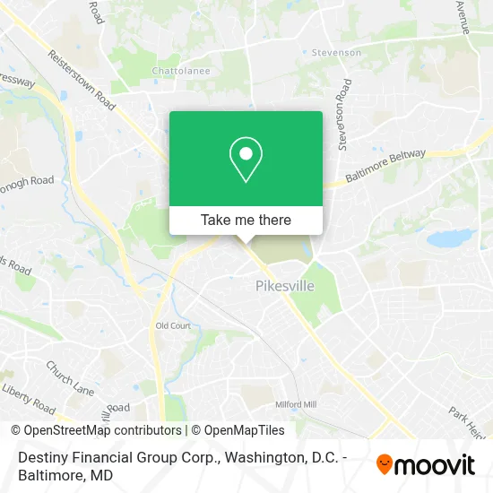 Destiny Financial Group Corp. map