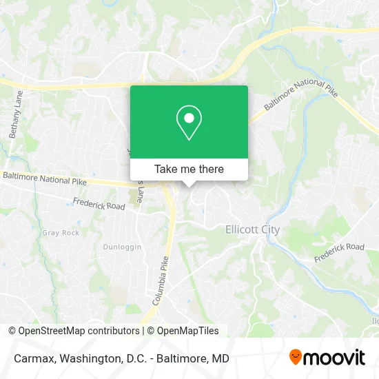 Carmax map
