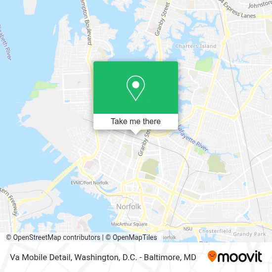 Va Mobile Detail map