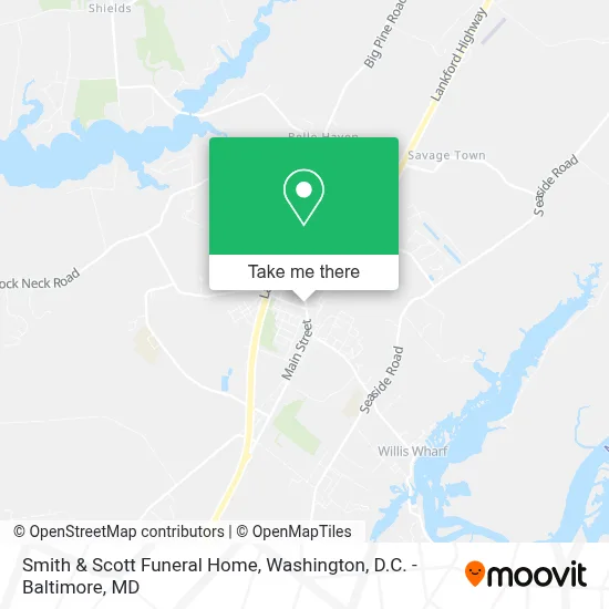 Smith & Scott Funeral Home map