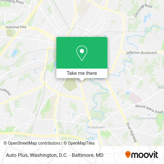 Auto Plus map
