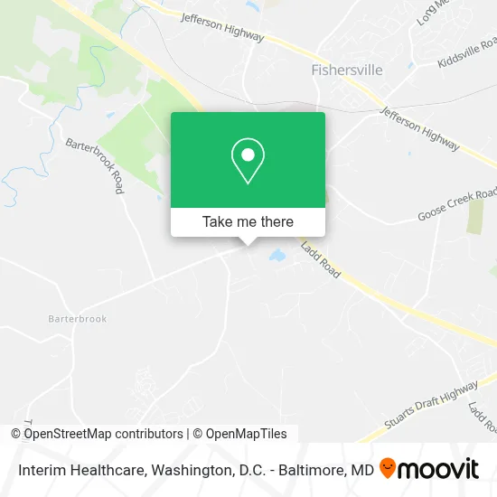 Interim Healthcare map