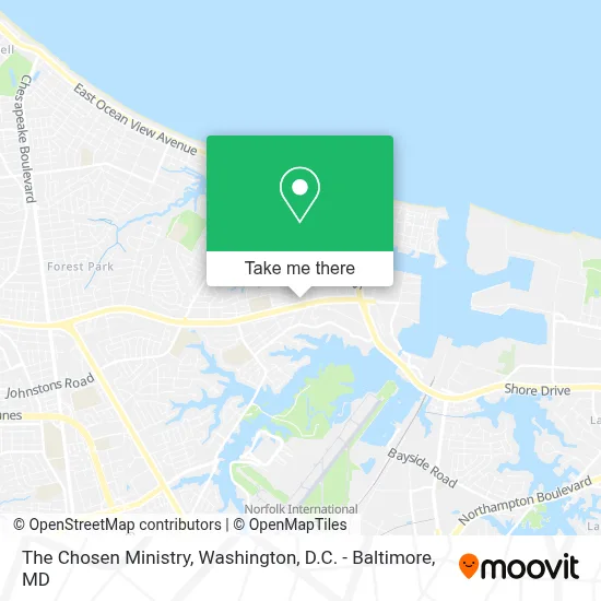 The Chosen Ministry map