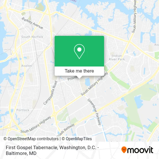 First Gospel Tabernacle map